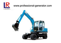 50kw 2200rpm Wheel Excavator with 45KN Digging Force ,16Mpa Overdrive Pressure